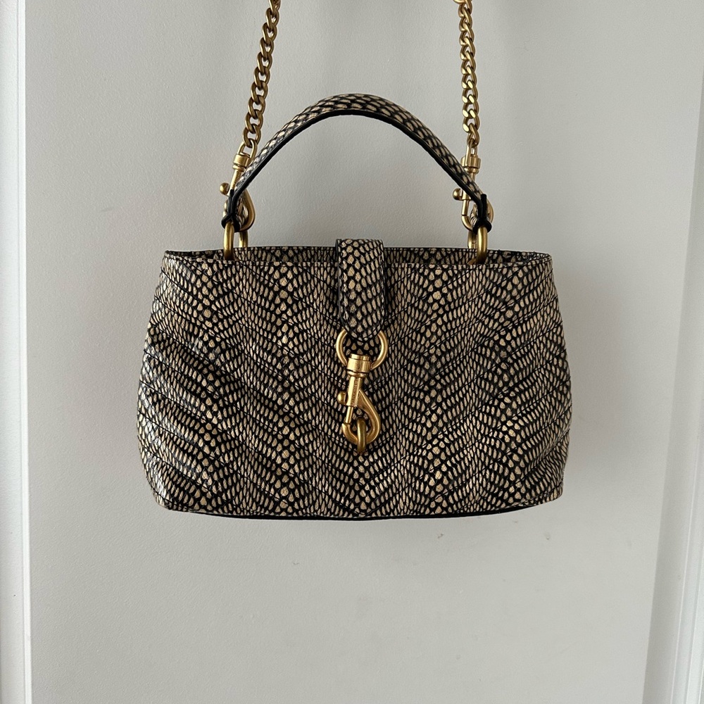Rebecca Minkoff snakeskin bag